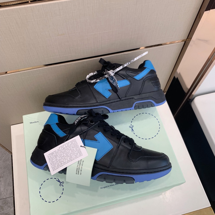 OFF WHITE™ C/O VIRGIL ABLOH OUT OF OFFICE LOW-TOP LEATHER SNEAKERS "OOO"