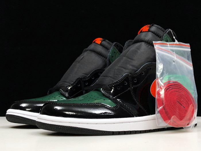 SoleFly x Air Jordan 1 Retro High OG Black/Team Orange-Fir AV3905-038