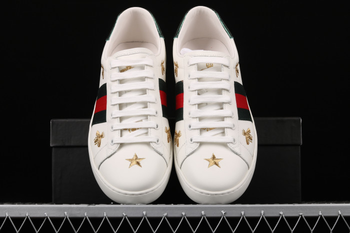 G*u*i ace leather sneaker 386750 02jq0 9073