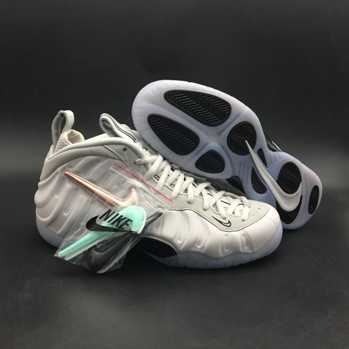 NIKE AIR FOAMPOSITE PRO AS QS "ALL STAR" black/ vast grey mens AO0817-001