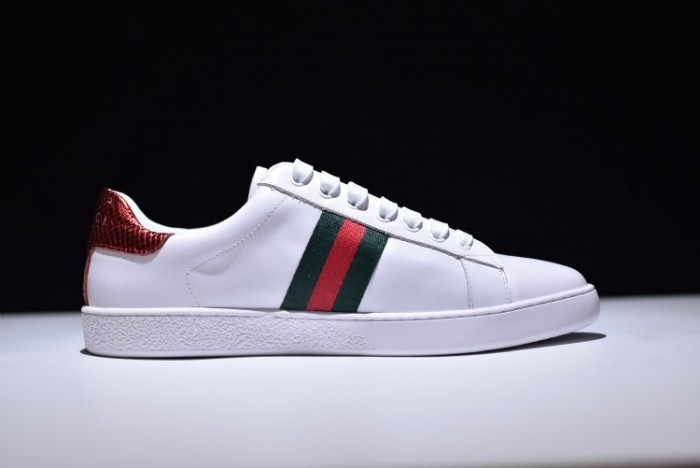 G*u*i ace embroidered low-top sneaker 457132 02jp0 9064